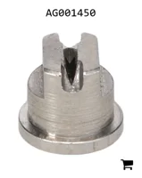 AGCO AG001450 Стандартный наконечник для равномерного плоскоструйного распыления, нержавеющая сталь, размер 15, 80°