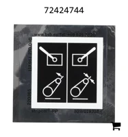 AGCO 72424744 Инструкционная табличка