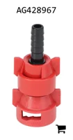 AGCO AG428967 Штуцер 3/8" для нейлонового шланга дозирующего узла