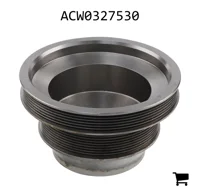 AGCO ACW0327530 Водяной насос со шкивом под поликлиновой ремень