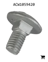 AGCO ACW1059420 Болт каретный с круглой головкой и квадратным подголовком