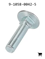 AGCO 9-1058-0042-5 Болт каретный с круглой головкой и квадратным подголовком