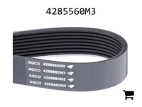 AGCO 4285560M3 Поликлиновой ремень