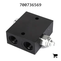 AGCO 700736569 Комплект предохранительного клапана нагнетателя